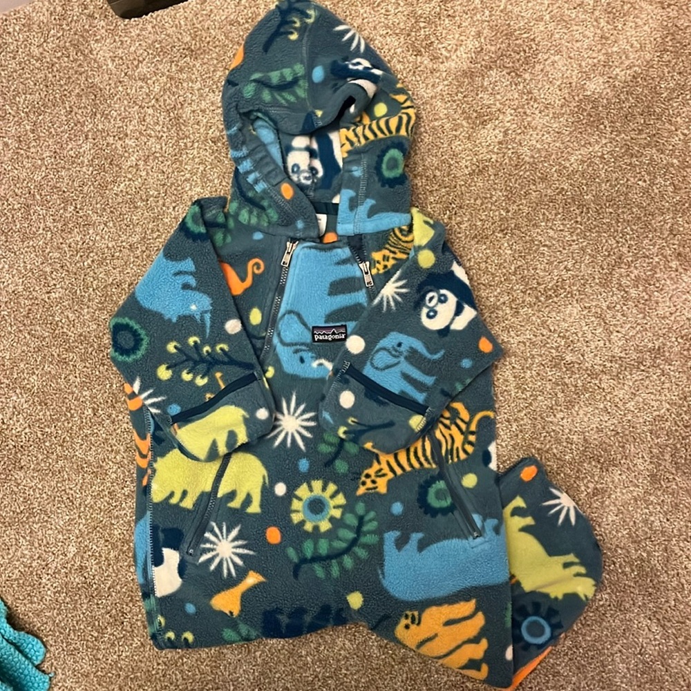 Patagonia Fleece Bunting, 12 Months